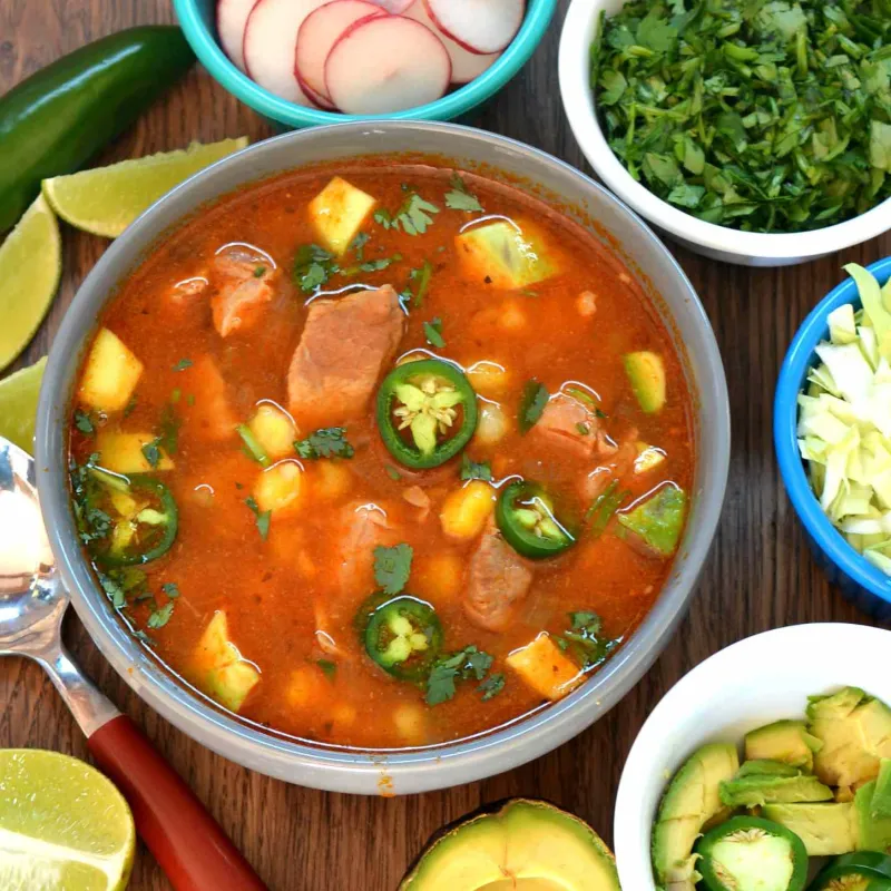 Instant Pot Red Posole Recipe